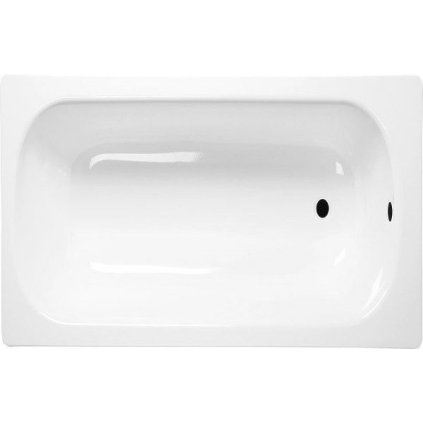 596017 smavit smaltovana vana 105x70cm biela v105x70p