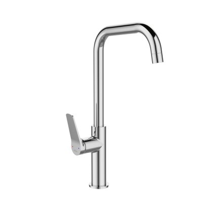 Invena Alonia, magas mosogató csaptelep h-373, króm, INV-BZ-70-001-V