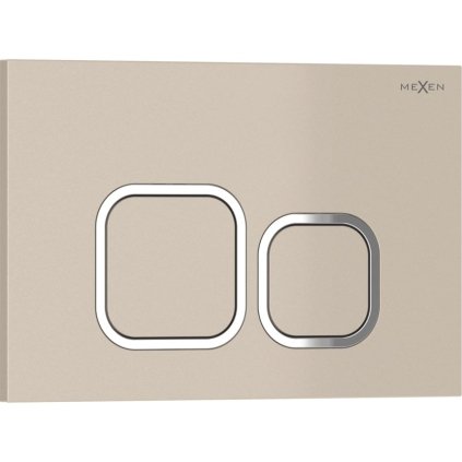 Mexen Tex 03, öblítőgomb, bézs, 6103-07