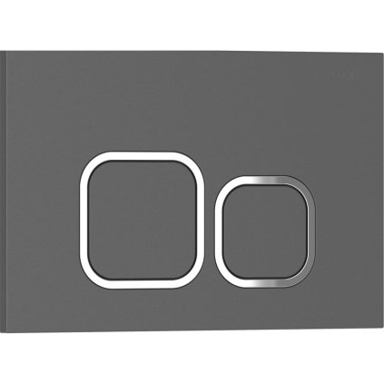 Mexen Tex 03, öblítőgomb, szürke, 6103-05