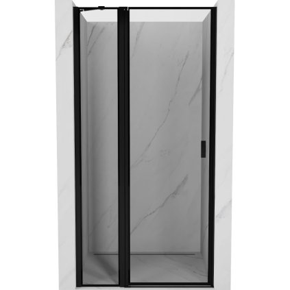 606508 mexen otvor pre sprchove dvere mist 1d 1s 115x200 cm 6mm cierny ram lavy 8a4 115 000 70 70 l