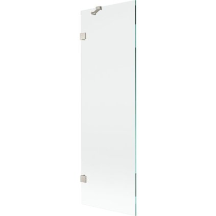 Mexen, Mexen Lunar 1 szárnyú kádparaván 60 x 150 cm, átlátszó, szálcsiszolt nikkel - 897-060-000-97-00