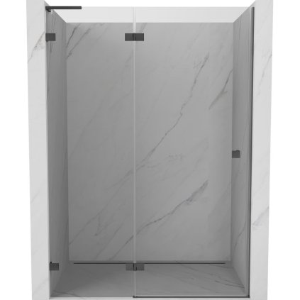 600019 mexen mexen lunar l otocne lave sprchove dvere 135 cm priehladne pistolovo sede kartacovane 834l 135 000 66 00 l