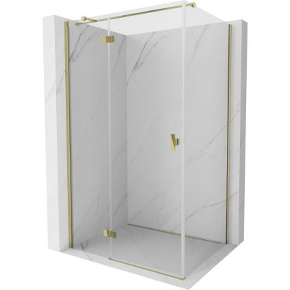 607465 mexen mexen mist h t sklapaci sprchovy kut lavy 70 x 110 cm transparentny zlaty 8a5t 070 110 50 00 l
