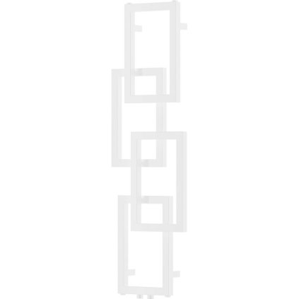 Mexen Grid, dekoratív fürdőszobai radiátor 1115 x 360 mm, 279 W, fehér, W215-1115-360-00-20