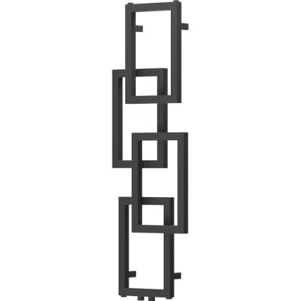 Mexen Grid, dekoratív fürdőszobai radiátor 1115 x 360 mm, 279 W, grafit, W215-1115-360-00-66
