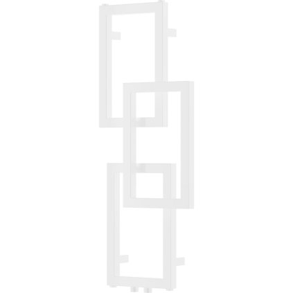 Mexen Grid, dekoratív fürdőszobai radiátor 870 x 360 mm, 209 W, fehér, W215-0870-360-00-20