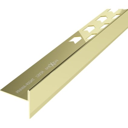Mexen Line-B sín 120 cm jobb oldali, fényes arany, 185001120R