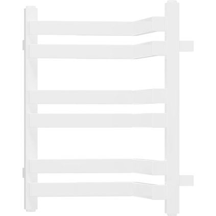 Mexen Loop, fürdőszobai radiátor 500 x 375 mm, 253 W, fehér, W129-0500-350-00-20