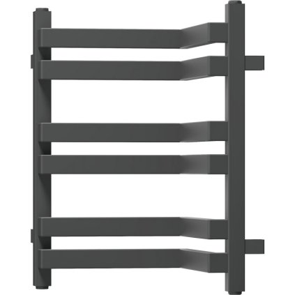 Mexen Loop, fürdőszobai radiátor 500 x 375 mm, 253 W, grafit, W129-0500-350-00-66