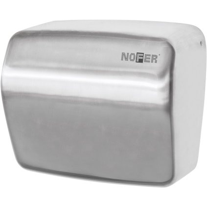 NOFER, Érintésmentes elektromos kézszárító 220-240V, 1500W, 270x240x170 mm, rozsdamentes acél szőnyeg, 01251.S