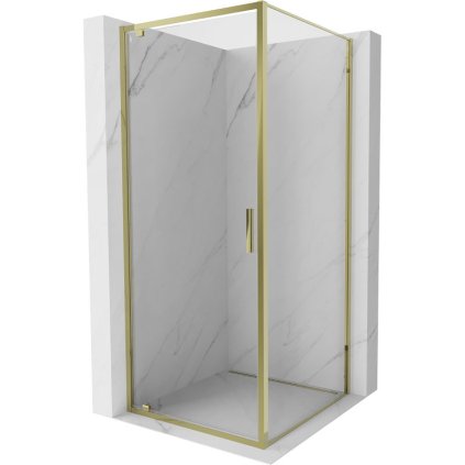614992 mexen exo vyklopny sprchovy kut 80 x 80 cm cire sklo zlata 8181 080 080 50 00