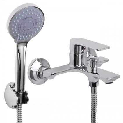 Erga Remi, fali kádcsaptelep kézizuhannyal, króm, ERG-YKA-BW.REMI-CHR