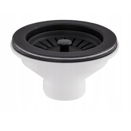 634837 gamma nahradne sitko pre drezovy sifon priemer 90 mm cierna matna gma 1sbkbp