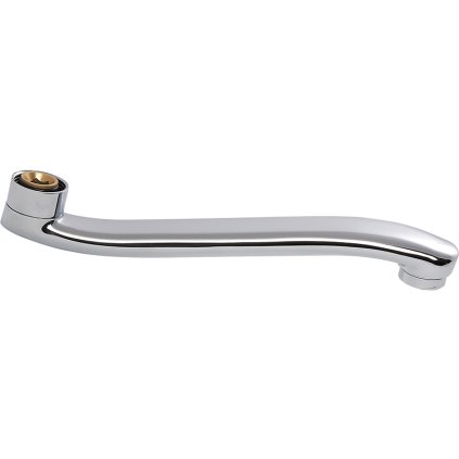 Kuchinox, kifolyókar fali csaptelephez, 15 cm hosszú, króm, LAV-CWB_0W3D