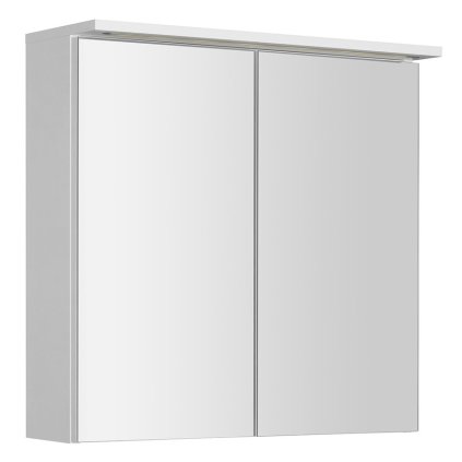 Aqualine, KAWA STRIP konyha LED világítással 70x70x22cm, fehér, WGL70S