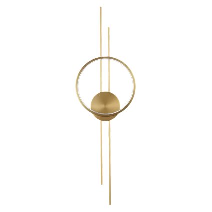 Toollight, LED fali lámpa 10W, 4000K, 500lm, APP1781-W, matt arany, OSW-06352