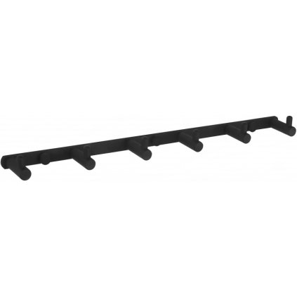 Mexen tartozékok, törölközőtartó, 6 horgos, fekete, 709166-70