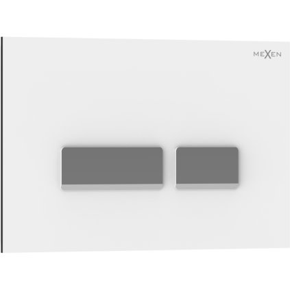 Mexen Tex 07, öblítőgomb Mexen TEX sorozatú modulhoz, fehér, 6107-01