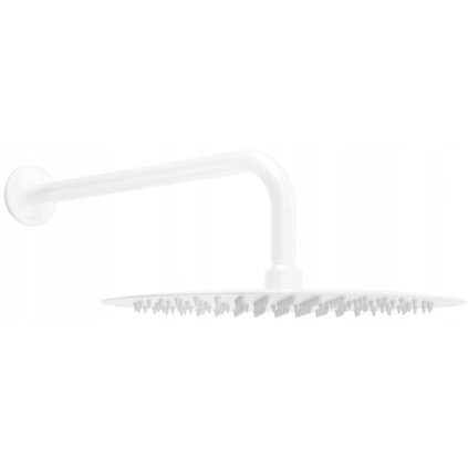 Mexen Slim esőfej 25 cm zuhanykarral 40 cm, fehér, 79225211-20