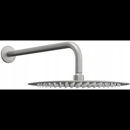 Mexen Slim esőfej 30 cm zuhanykarral 40 cm, grafit, 79230211-66