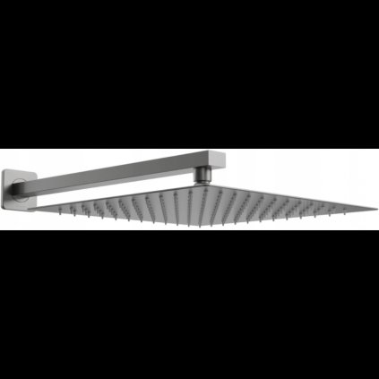 Mexen Slim esőfej 30 x 30 cm zuhanykarral 40 cm, grafit, 79130112-66