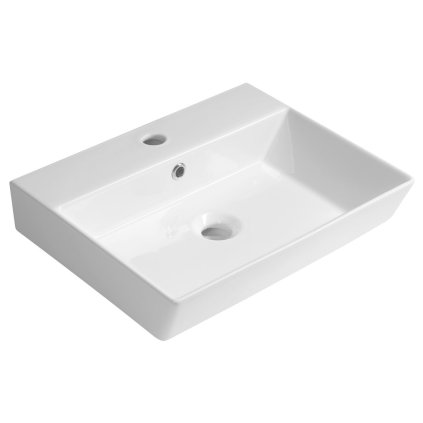 Aqualine, ORION kerámia mosdó 49x38,6cm, fehér, 27050