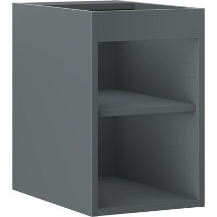 Mexen Box-A, fali szekrény 30 cm, grafit matt, 91AX1-0300-470-1-66