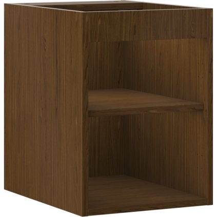 Mexen Box-A, fali szekrény 35 cm, diófa, 91AX1-0350-470-1-86