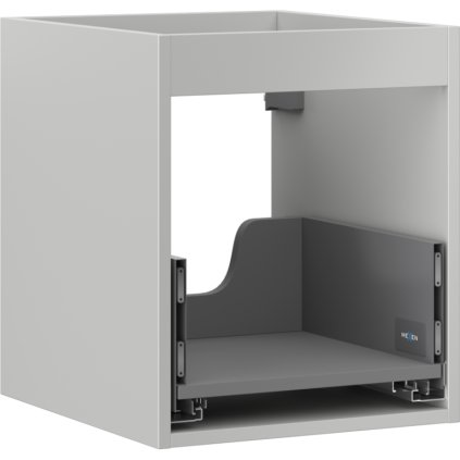 Mexen Box-A, fali szekrény 40 cm, 1 fiók, matt szürke, 91AX0-0400-470-1-62