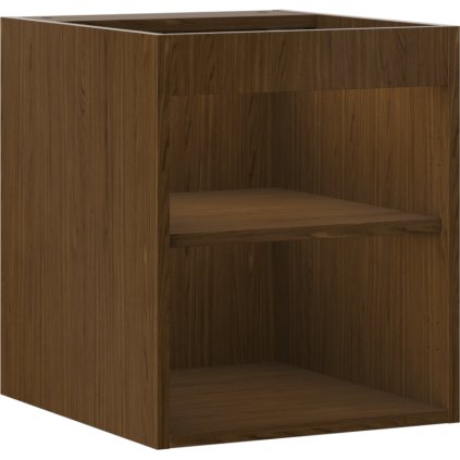 Mexen Box-A, fali szekrény 40 cm, diófa, 91AX1-0400-470-1-86