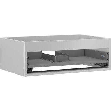 Mexen Box-A, fali szekrény 70 cm, 1 fiók, matt szürke, 91AX0-0700-235-1-62