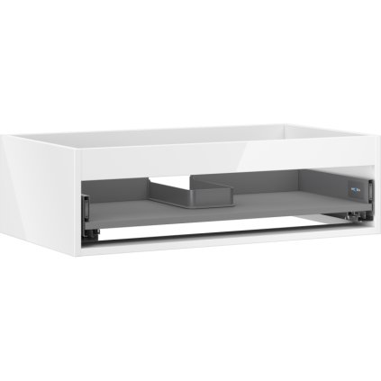 Mexen Box-A, fali szekrény 80 cm, 1 fiók, fényes fehér, 91AX0-0800-235-1-00