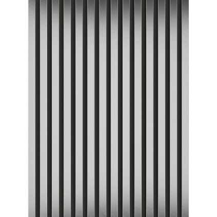 Mexen Lam-B, fali lécek 275 × 31,5 cm, HDF lap 4 mm, ezüst, S100-275317-2812-056