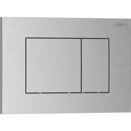 Mexen Tex 02, öblítőgomb, szálcsiszolt nikkel, 6102-10