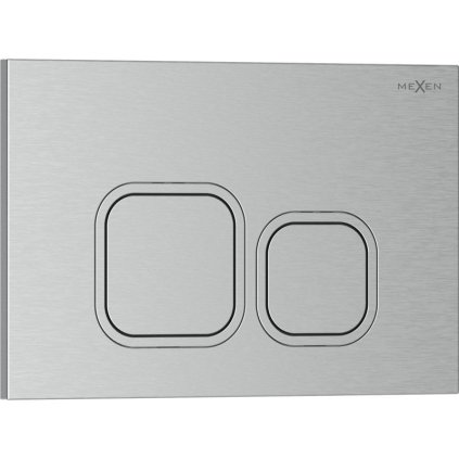 Mexen Tex 03, öblítőgomb, szálcsiszolt nikkel, 6103-10