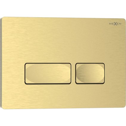Mexen Tex 04, öblítőgomb, szálcsiszolt arany, 6104-11