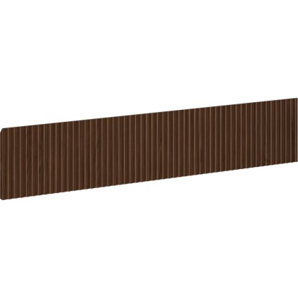 Mexen, Hornyolt előlap fürdőszobaszekrény testhez 90 x 20 cm, diófa, 91A20-0900-235-1-86