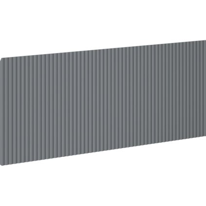 Mexen, Hornyolt előlap fürdőszobaszekrény testhez 90 x 43,5 cm, grafit matt, 91A20-0900-470-1-66