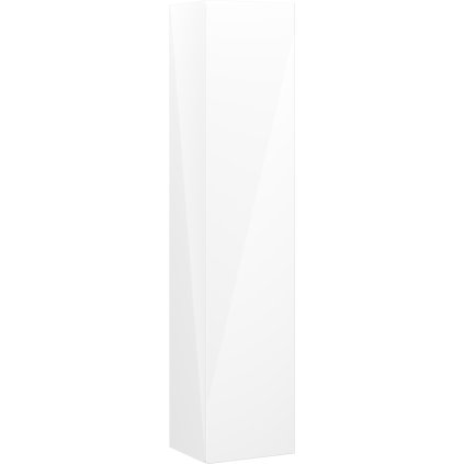 Mexen Orio, fürdőszobai lábazat 35 cm, 1 ajtó, fényes fehér, 91A11-03016-1-BF00