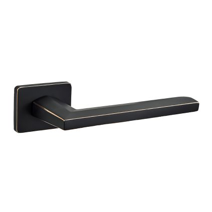 Kuchinox Libia, kilincs, matt fekete-arany, LAV-K2L_700A