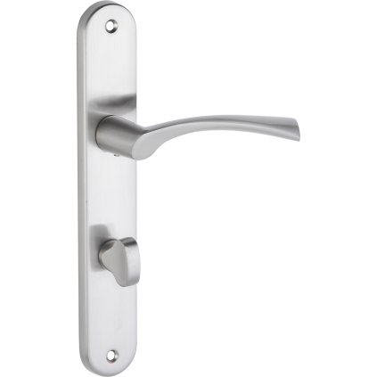 Kuchinox Noa, kilincs WC-zárhoz, hosszú szerelvényen, szatén, LAV-KNA_313A