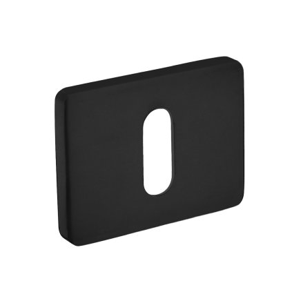 Kuchinox, téglalap alakú rozetta belső kulcshoz, matt fekete, LAV-LP2_901A