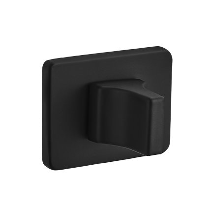 Kuchinox, WC-zárhoz való kilincsrozetta, matt fekete, LAV-LP2_903A