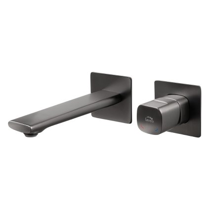 Laveo Tores, rejtett mosdócsaptelep, grafit, LAV-BVT_922P