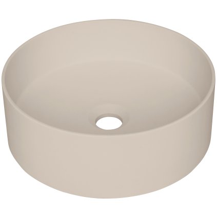 Deante Silia, gránit munkalap mosdó 360x360x120 mm, bézs, DEA-CQS_5U4S