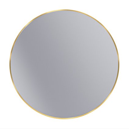 ErgaRoundMirror GoldenFrame 90x90cm 3