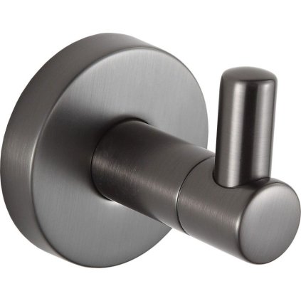 Mexen Remo, 1 törölközőtartó akasztó, grafitszürke, 70507351-66