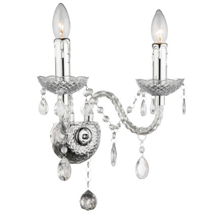 Rea, Fali lámpa EBT017-2W Átlátszó, OSW-01232