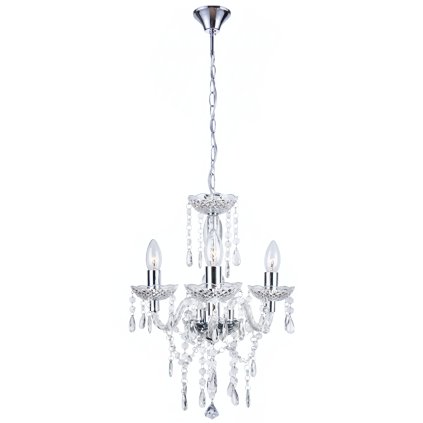 Rea, Mennyezeti lámpa EBT006-3CP ÁTLÁTSZÓ, OSW-01241